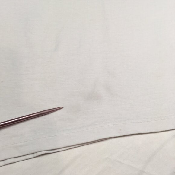 Vintage Men's Early 90's  XL Short Sleeve White Chicago Bulls Tee by The Game - Picture 12 of 15